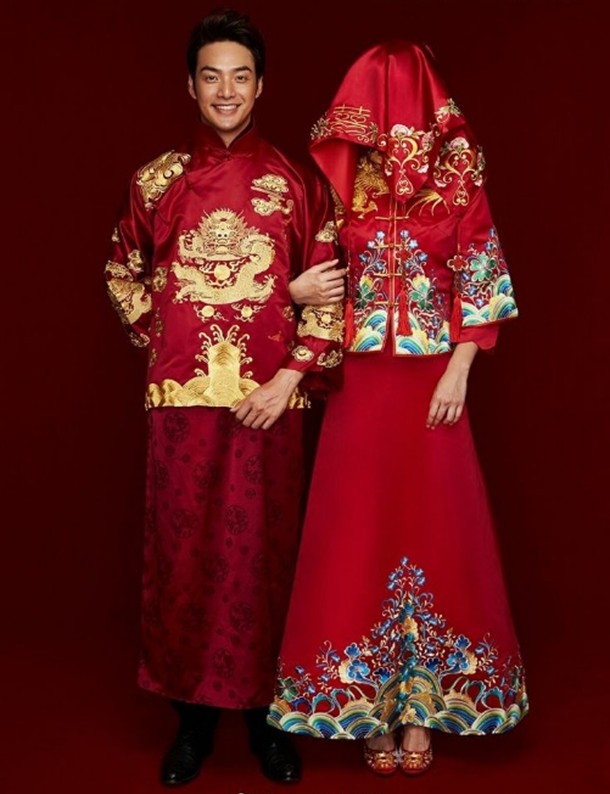 لباس داماد در عروسی چینی کافه آسیا
